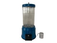 Alternative view of Vintage French 50 Centime Prize Toy Dispensing Dispensor Vending Machine Key Locked circa 2000 / EVE