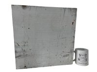 Alternative view of Stool Vintage Indian Plant Stand Table Heavy Wood Trivet Flower Pot Rest Shabby Chic circa 1970-80's / EVE