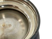 Alternative view of Vintage Goblet Cup French Silver Plated Calvados Goblets Shot Beaker Cups Drinking Barware circa 1930-40's / EVE