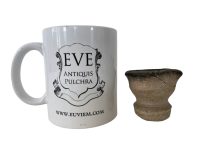 Alternative view of Ancient European Clay Pottery Earthware Pot Bowl Dish Catch-All Ornament Decor Design Display Collector / EVE