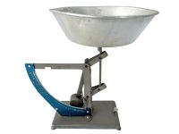 Vintage French Paris Bilateral Aluminium Metal Postal Post Letter Weighing Weight Scale circa 1960-70's / EVE