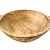 Vintage French Wood Wooden Reproduction Viking Food Dish Plate Table Centrepiece Decor Prop Vikings Re-enactment c1980-90's / EVE