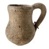 Ancient European Clay Pottery Cup Beaker Ornament Decor Design Display Collector / EVE