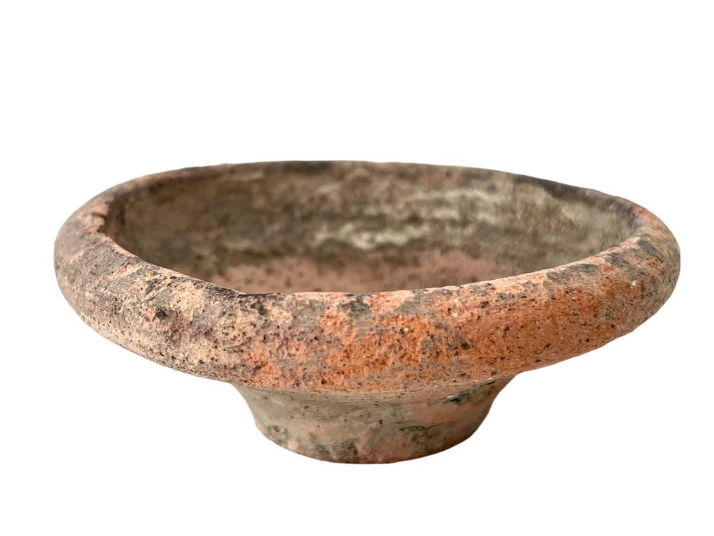 Ancient European Clay Pottery Earthware Pot Bowl Dish Catch-All Ornament Decor Design Display Collector / EVE