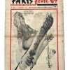 Vintage French Paris Flirt Number 388 4/7/1964 Adult Comic Newspaper Humour Fantasy Cartoons Romance Memorabilia Collector c1964-65 / EVE