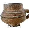 Ancient European Clay Pottery Cup Beaker Ornament Decor Design Display Collector / EVE