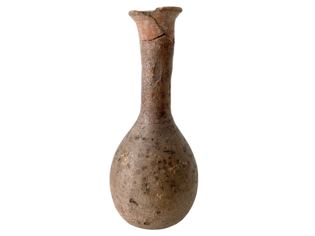 Ancient European Clay Pottery Amphora Flask Ornament Decor Design Display Collector / EVE