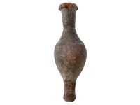 Ancient European Clay Pottery Amphora Flask Ornament Decor Design Display Collector / EVE