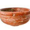 Ancient European Clay Pottery Terracotta Bowl Dish Catch-All Ornament Decor Design Display Collector / EVE