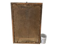 Alternative view of Antique French Napoleon III Frame Pope Leon XIII Religious Church Catholic Print Frame Wall Decor c1880's