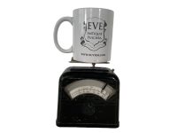 Alternative view of Vintage French EM Black Bakelike Postal Post Letter Weighing Weight Scale circa 1950-60's