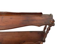 Alternative view of Antique French Wooden Wood Wall Hanging Shelf display stand fixing mounted hanging ornate intricate plinth c1920-30's