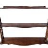 Antique French Wooden Wood Wall Hanging Shelf display stand fixing mounted hanging ornate intricate plinth c1920-30's
