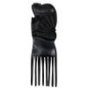 Vintage African Comb Afro Pick Bird Wood Hair Sculpture Carving Tribal Art Decor Slide Head Jewellery Accessories c1990-00's