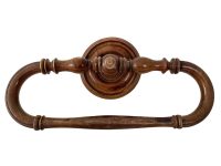 Antique French Wood Wooden Towel Cloth Dishcloth Hanger Decor Display Kitchen Bathroom Prop c1920's