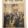 Antique French Le Petit Journal Newspaper Supplement Illustre Number 342 6/6/1897 Illustrations 8 Pages Memorabilia Collector c1897