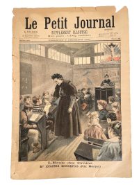 Antique French Le Petit Journal Newspaper Supplement Illustre Number 368 5/12/1897 Illustrations 8 Pages Memorabilia Collector c1897 5