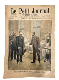 Antique French Job Lot Le Petit Journal Newspaper Supplement Illustre Number 268 to 319 Illustrations 8 Pages Per Edition Year 1896