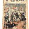Antique French Le Petit Journal Newspaper Supplement Illustre Number 353 22/8/1897 Illustrations 8 Pages Memorabilia Collector c1897