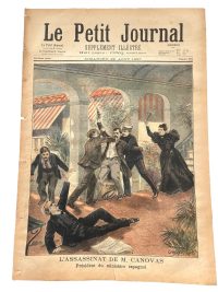 Antique French Le Petit Journal Newspaper Supplement Illustre Number 353 22/8/1897 Illustrations 8 Pages Memorabilia Collector c1897