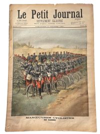 Antique French Le Petit Journal Newspaper Supplement Illustre Number 359 3/10/1897 Illustrations 8 Pages Memorabilia Collector c1897