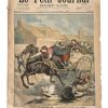 Antique French Le Petit Journal Newspaper Supplement Illustre Number 360 10/10/1897 Illustrations 8 Pages Memorabilia Collector c1897