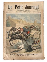 Antique French Job Lot Le Petit Journal Newspaper Supplement Illustre Number 1306 to 1357 Illustrations 8 Pages Per Edition Year 1916