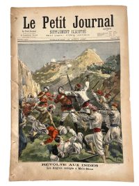 Antique French Le Petit Journal Newspaper Supplement Illustre Number 353 22/8/1897 Illustrations 8 Pages Memorabilia Collector c1897