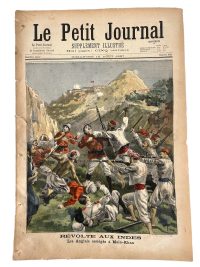 Antique French Job Lot Le Petit Journal Newspaper Supplement Illustre Number 1306 to 1357 Illustrations 8 Pages Per Edition Year 1916