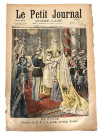 Antique French Le Petit Journal Newspaper Supplement Illustre Number 353 22/8/1897 Illustrations 8 Pages Memorabilia Collector c1897