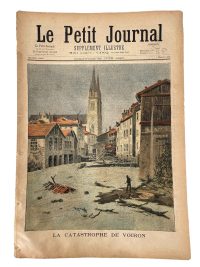 Antique French Le Petit Journal Newspaper Supplement Illustre Number 355 5/9/1897 Illustrations 8 Pages Memorabilia Collector c1897