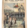 Antique French Le Petit Journal Newspaper Supplement Illustre Number 350 1/8/1897 Illustrations 4 Pages Memorabilia Collector c1897