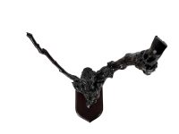 Alternative view of Vintage French Wall Hanger Display Vine Wood Wooden Brown Natural Wood Fixing Taxidermy Stand c1920-1940's / EVE