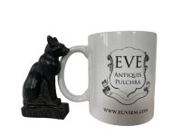 Alternative view of Vintage French Egyptian Resin Cat Reproduction Of Ancient Egyptian Figurine Small Ornament Display Decor c1980's