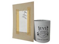 Alternative view of Vintage Portugese Small Bordered Watercolour Paintings Of Lisbon Street Black And White Signed Wall Decor c2000's