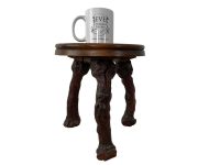 Alternative view of Stool Vintage French Wooden Wood Grape Vine Plinth Support Chair Seat Kitchen Table Pot Stand circa 1960-70's