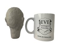 Alternative view of Vintage Marionette Puppet Head Plaster Toy Decorative Collectable Puppetry Vintage Puppetmaster Gift c1960-70's