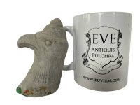 Alternative view of Vintage Marionette Puppet Head Plaster Toy Decorative Collectable Puppetry Vintage Puppetmaster Gift c1970-80's