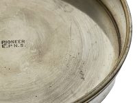 Alternative view of Antique English Small Silver Metal EPNS Silver Goblet Cup Beaker Pot Desk Container Display Drinking circa 1910-20's