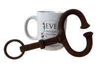 Alternative view of Vintage French Cow Animal Nose Ring Puller Decorative Display Livestock Agriculture Metal Farming Farmer circa 1950-60's / EVE