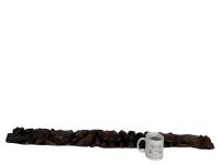 Alternative view of Vintage Balinese Wall Hanging Wooden Panel Mermaid Sleeping Goddess Figurine Carving Sculpture Wooden Tribal Island Art c1970-80's / EVE