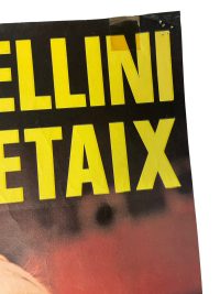 Alternative view of Vintage French Pinder Zoo Circus Advertising Poster Exhibition Advertising Poster Wall Decor France c1970-80's / EVE