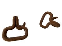 Alternative view of Antique French Large Butcher Meat Kitchen Hanging Hook rustic rural rusty shop display agricultural industrial dungeon c1900's