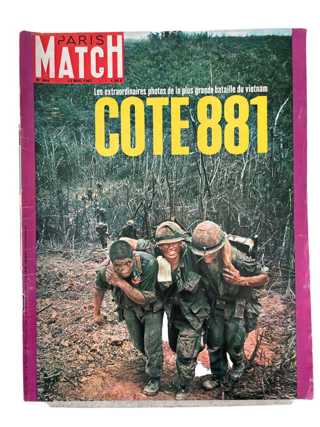 Vintage French Paris Match Le Magazine Journal Number 944 - 13/5/1967 Memorabilia Collector c1967 / EVE