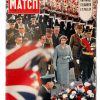 Vintage French Paris Match Le Magazine Journal Number 419 - 20/4/1957 Memorabilia Collector 1957 / EVE