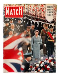 Vintage French Paris Match Le Magazine Journal Number 419 - 20/4/1957 Memorabilia Collector 1957 / EVE