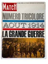 Vintage French Paris Match Le Magazine Journal Number 800 - 8/8/1964 Memorabilia Collector 1964 / EVE