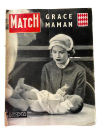 Vintage French Paris Match Le Magazine Journal Number 408- 2/2/1957 Memorabilia Collector 1957 / EVE 3