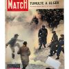 Vintage French Paris Match Le Magazine Journal Number 358 - 18/2/1956 Memorabilia Collector 1956 / EVE