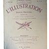 Antique French L'Illustration Le Magazine Journal Universel Hebdomaderie Number 3832 Memorabilia Collector 12 Auot August 1916 / EVE